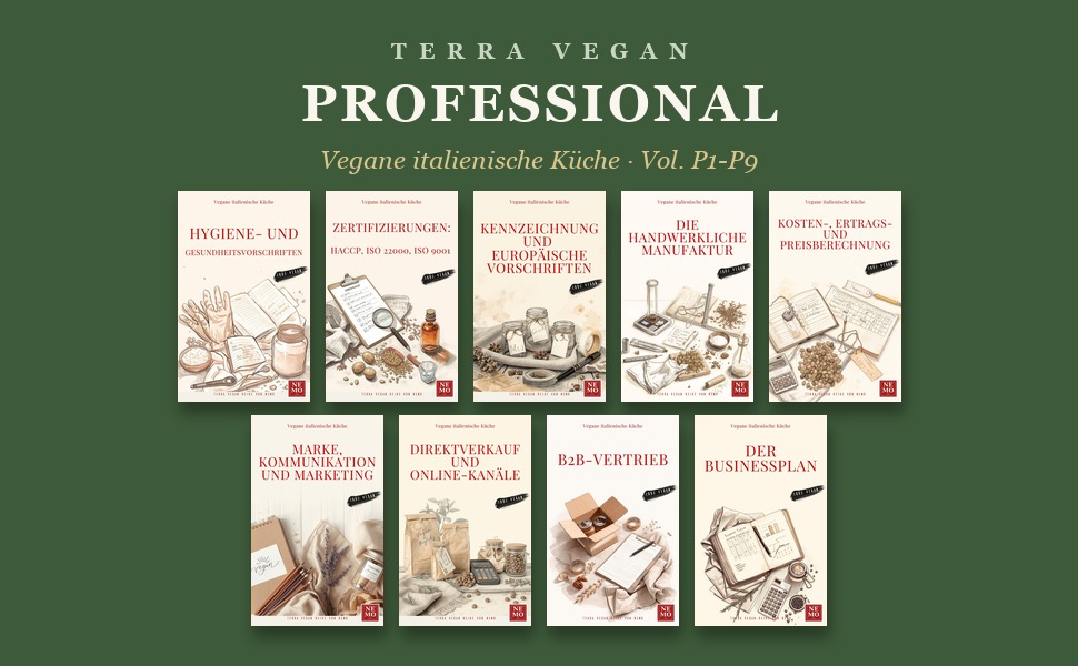 Banner Terra Vegan Professional: Bände P1-P9