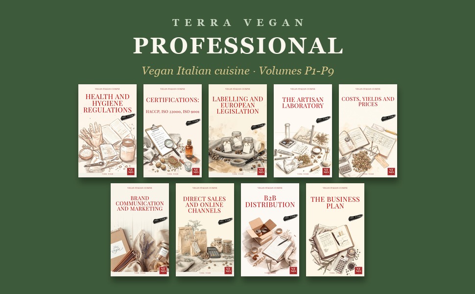 Terra Vegan Professional banner: volumes P1-P9